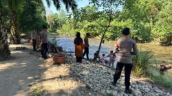 Patroli SAR Brimob Pantau Sungai Sulili, Pastikan Keamanan Warga Baebunta