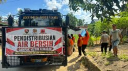 Sigap Hadapi Kekeringan, Tim Sar Batalyon C Pelopor Salurkan Air Bersih Untuk Warga Wajo