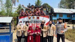 Brimob dan Tim Terpadu Wajo Terus Bergerak, Salurkan Air Bersih untuk Warga Terdampak Kekeringan