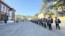 APEL KESIAPSIAGAAN, DENGAN CEK PASUKAN, KENDARAAN OPERASIONAL DAN ALSUS, GEGANA PASTIKAN KESIAPAN TUGAS